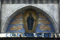 England, East Sussex, Brighton, Church Street, Ornate Entrance to the Corn Exchange Concert Hall and Exhibition Centre.