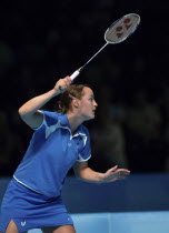 Sport, Racquet, Badminton, Susan Hughes, Badminton Bronze medalist during Melbourne 2006 Commonwealth Games.