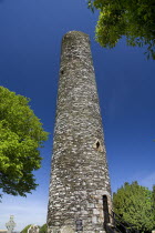 IRELAND, County Louth, Monasterboice Monastic Site, Round Tower.