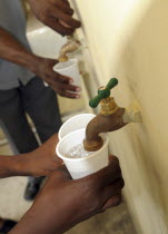 HAITI, Isla de la Laganave, Lemon Aid, Water taps instaleld by Scotish charity.