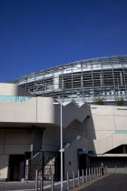 Ireland, County Dublin, Dublin City, Ballsbridge, Lansdowne Road, Aviva 50000 capacity all seater Football Stadium designed by Populus and Scott Tallon Walker. A concrete and steel structure with poly...