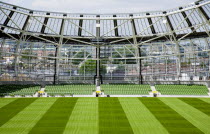 Ireland, County Dublin, Dublin City, Ballsbridge, Lansdowne Road, Aviva 50000 capacity all seater Football Stadium designed by Populus and Scott Tallon Walker. A concrete and steel structure with poly...