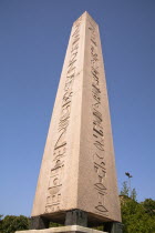 Turkey, Istanbul, The Egyptian Obelisk in the Hippodrome.