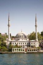 Turkey, Istanbul, Beylerbeyi Mosque, Uskudar, on the Asian side of the Bosphorus.