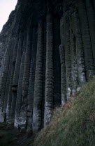 Ireland, North, County Antrim, Giants Causeway The Organ in the cliffs composed of interlocking basalt columns the result of an ancient volcanic eruption on the northeast coast.