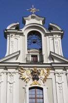 Poland, Krakow, Piarist Church of the Transfiguration built from 1718 to 1728 by Kasper Bazanka. 