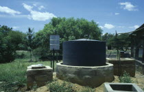 Botswana, Kanya, Biogas Digester.