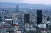 Mexico, Mexico City, View over the city skyline.