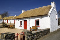 Ireland, County, Donegal, Kilmacrennan, Lurgy Vale Cottage.