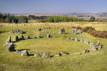 Ireland, County Tyrone, Beaghmore Stone Circles, complex of early Bronze Age megalithic features, stone circles and cairns.