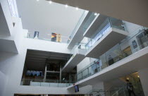 Ireland, North, Belfast, Botanic Gardens, Ulster Museum interior.