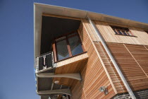 England, West, Sussex, Shoreham-by-Sea, Kingston Beach, Newly constructed  lifeboat house opposite the harbour entrance.