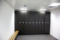 Ireland, County Dublin, Dublin City, Ballsbridge, Lansdowne Road, Aviva Football stadium, Match officials changing rooms.