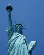 USA, New York, New York City, Liberty Island, Statue of Liberty.