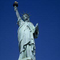 USa, New York, New York City, Liberty Island, Statue of Liberty.