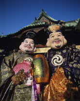 Japan, Festivals, People dressed in Traditional Costume.