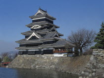 Japan, Honshu, Chubu Province, Matsumoto-Jo Castle.