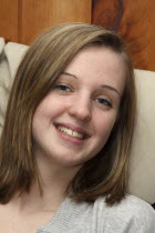 People, Female, Teenager,  Portrait of  Kayla Yoerger from Westmoreland, New Hampshire, USA.