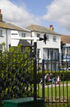 Climate, Weather, Measurements, Wind speed and direction monitor and Stevensons screen at Bognor Regis weather station the second oldest in England.