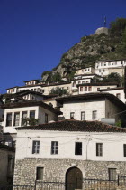 Albania, Berat, Traditional Ottoman Buildings.
