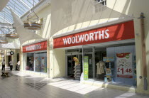 England, Worcestershire, Evesham, Woolworths shop before going into liquidation. **Editorial Use Only**