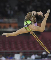 India, Delhi, 2010 Commonwealth games, Rhythmic gymnastics.