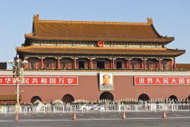 China, Beijing, Tiananmen Square, The Tiananmen, also known as Gate of Heavenly Peace.