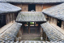 China, Yunnan Province, Yunnanyi, Rooftop of the Yunnan Horse Caravan Cultural Museum.