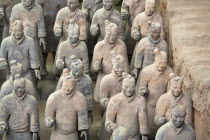 China, Shaanxi, Xian, Terracotta army.