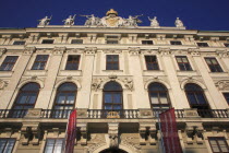 Austria, Vienna, Hofburg Palace facade.