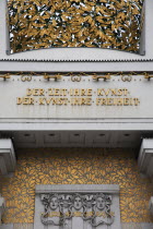 Austria, Vienna, The Secession Building.