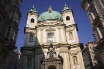 Austria, Vienna, St Peters Church.