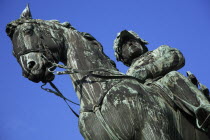 Austria, Vienna, Statue of Archduke Albert, Duke of Teschen.