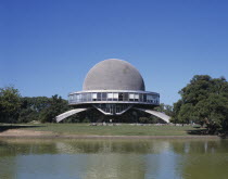 Argentina, Buenos Aires, Rosedal Park, Galileo Planetarium.