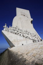 Portugal, Lisbon, Belem, Monument to the Discoveries.