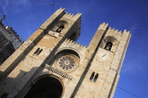 Portugal, Lisbon, Se Cathedral exterior.