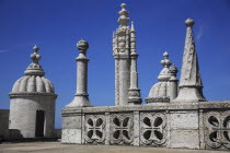 Portugal, Lisbon, Tower of Belem detail.