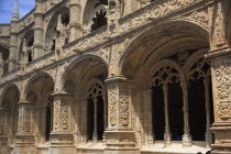 Portugal, Lisbon, Belem, Dos Jeronimos Monastery.