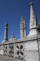 Portugal, Lisbon, Tower of Belem detail.