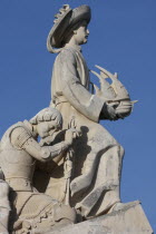 Portugal, Lisbon, Belem, Monument to the Discoveries.