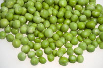 Food, Vegetables, Peas, Fresh ripe green English garden peas Pisum sativum.