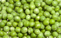 Food, Vegetables, Peas, Fresh ripe green English garden peas Pisum sativum.