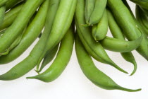 Food, Vegetables, Beans, Ripe ready fresh green beans.