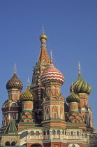 Russia, Moscow, St Basils Cathedral.