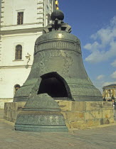 Russia, Moscow, Kremlin, Tsar Bell, largest bell in the world.   