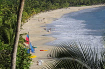 Mexico, Guerrero, Zihuatanejo, View onto Playa la Ropa.