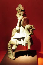 Mexico, Bajio, Zacatecas, colonial figure of nobleman in the  Museo Rafael Coronel.