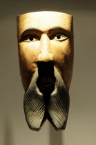 Mexico, Bajio, Zacatecas, mask for the Dance of the Moors in the Museo Rafael Coronel.