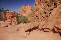 USA, Colorado, Colorada Springs, Garden of the Gods public park.