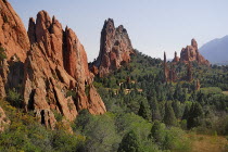 USA, Colorado, Colorada Springs, Garden of the Gods public park.